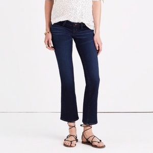 Madewell Maternity Cali Demi Boot Jeans